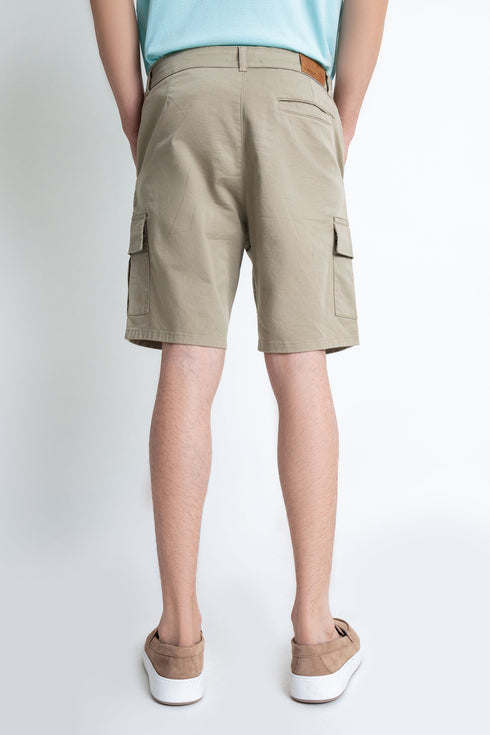 The Olive Cargo Shorts